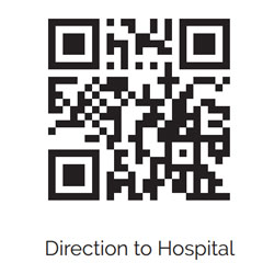 Island Hospital Direction QR