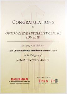 Optimax Eye Specialist Hospital Accolades