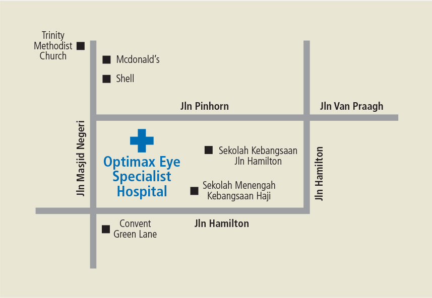 Optimax Eye Specialist Hospital - Map Direction